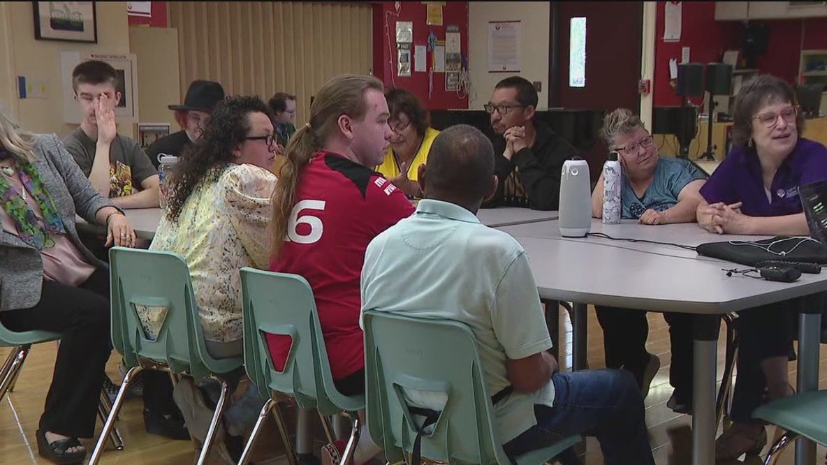 A college for special needs adults serves as a forever school